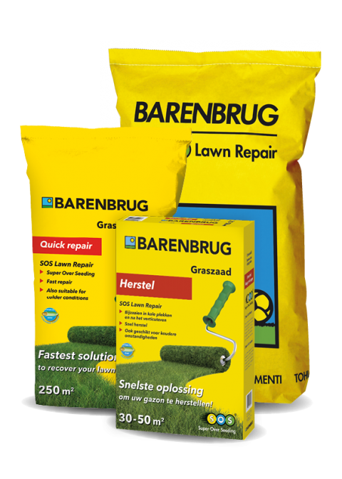SOS Lawn Repair - Supersnel herstel in de winterperiode - Barenbrug